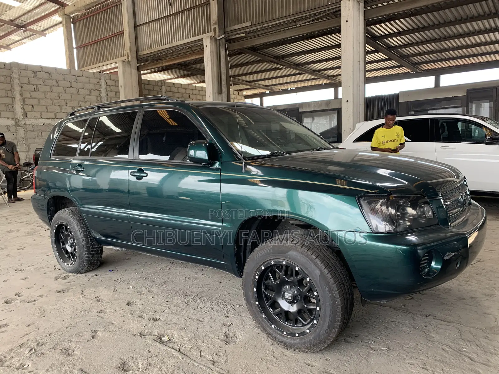 Toyota Highlander 2003 Green