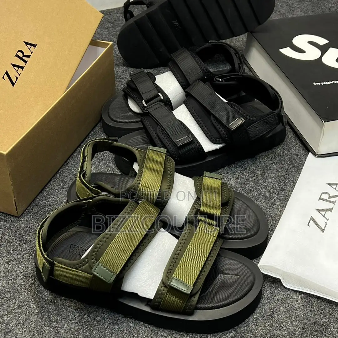 Original ZARA Casual Strap Sandals Available in Store