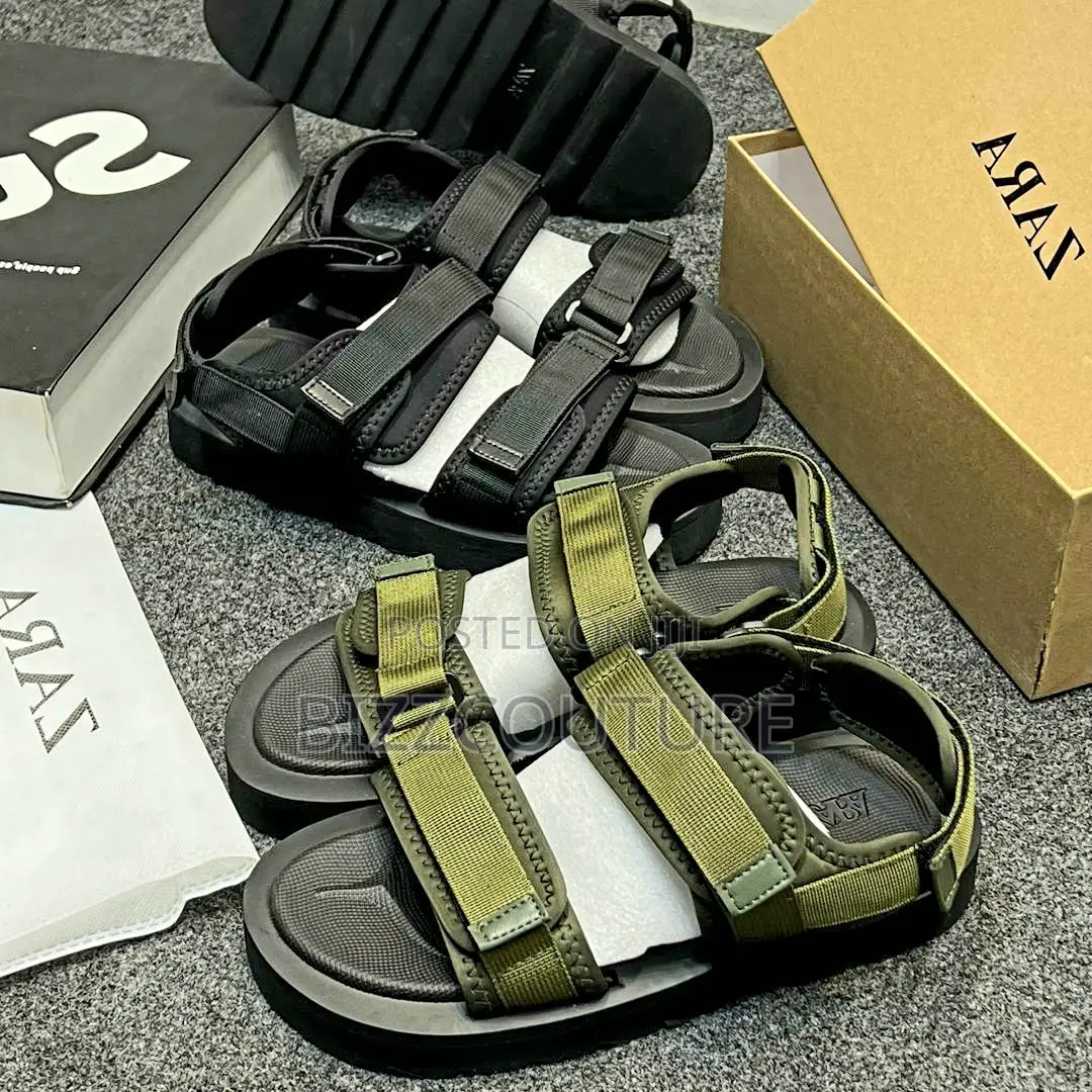 Original ZARA Casual Strap Sandals Available in Store