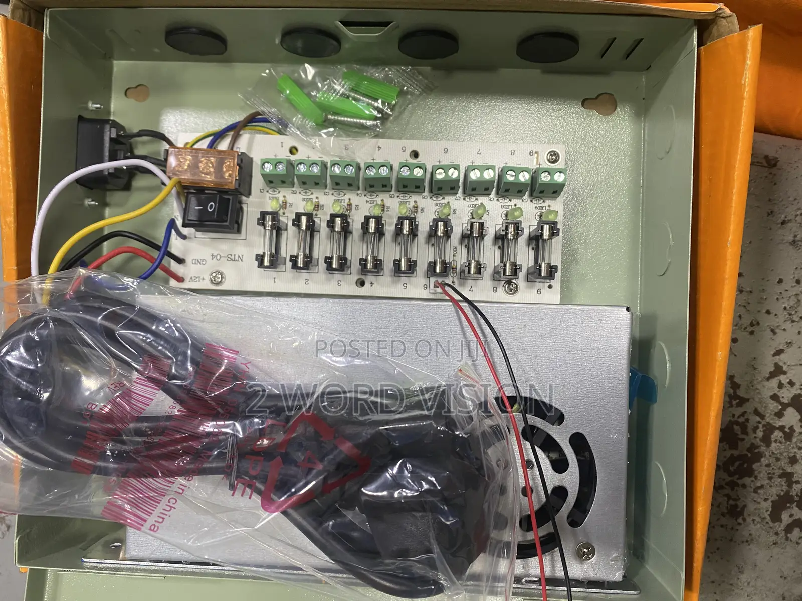 CCTV Power Supply Unit-9 Way-5v-10a-9 Channel
