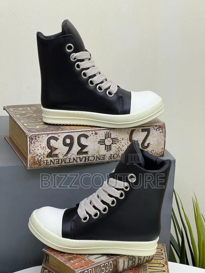 Original RICK OWEN SHOES Hi-Tops Available in Store