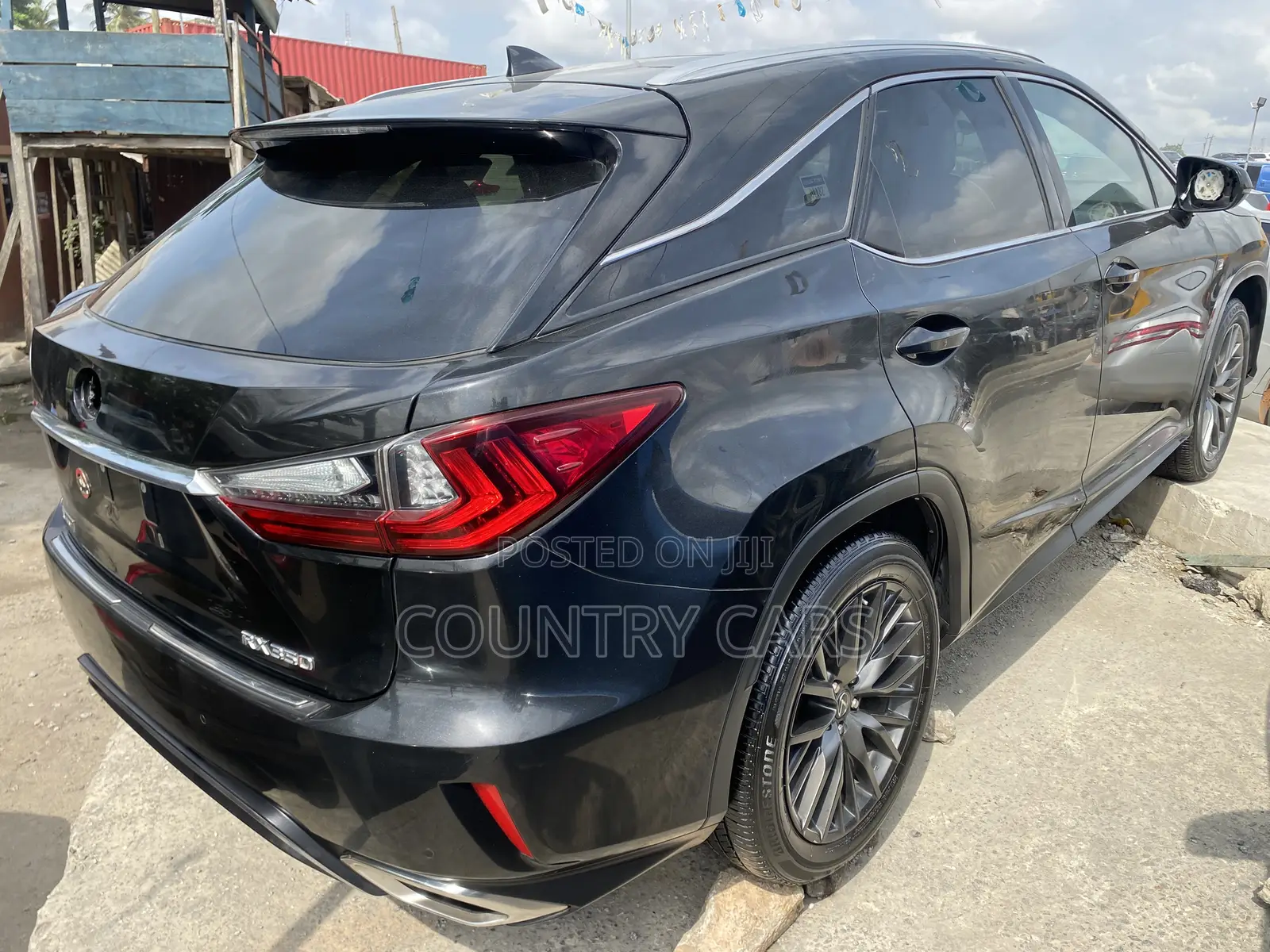 Lexus RX 350 F Sport AWD 2017 Matt Black