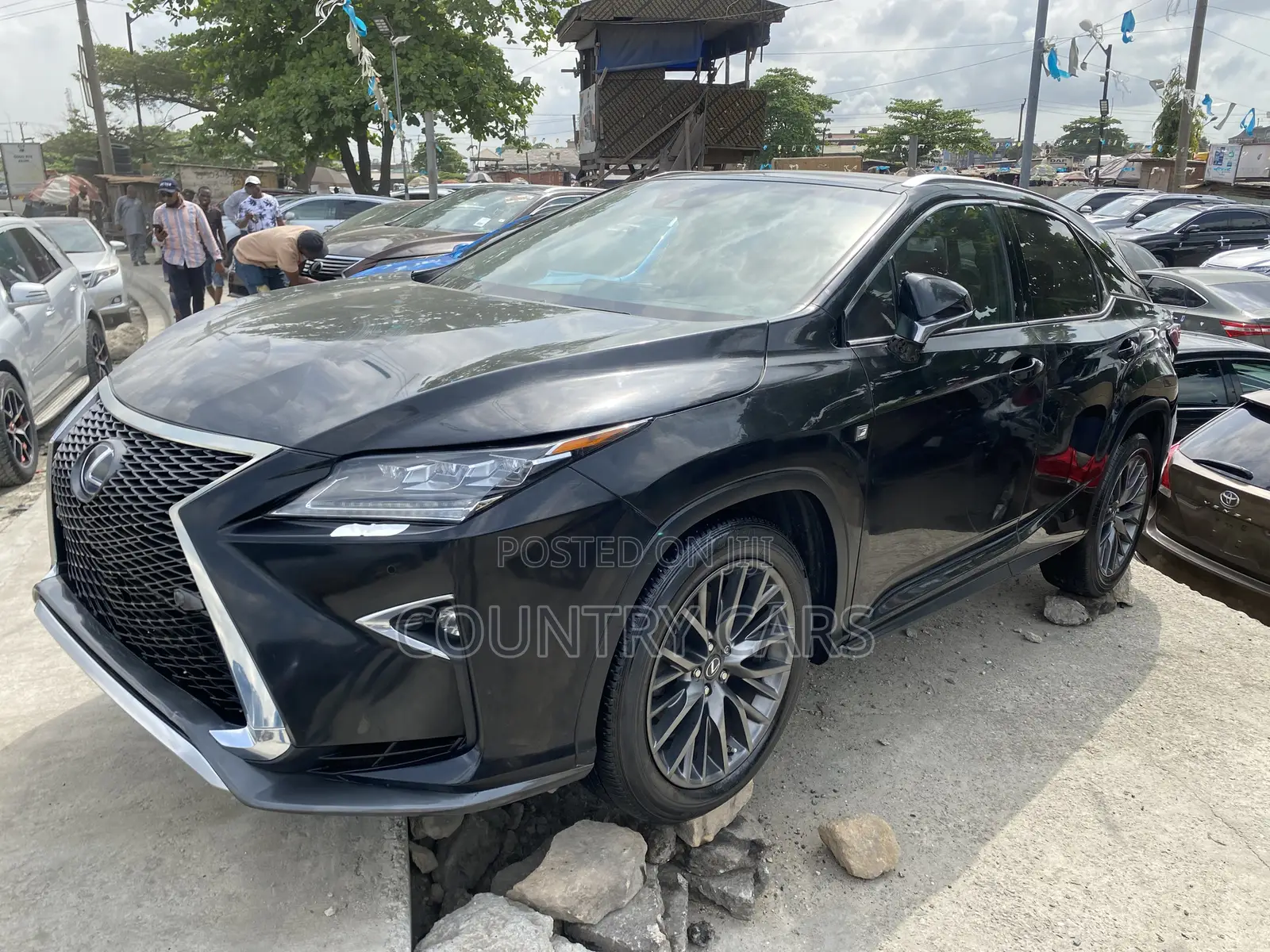 Lexus RX 350 F Sport AWD 2017 Matt Black