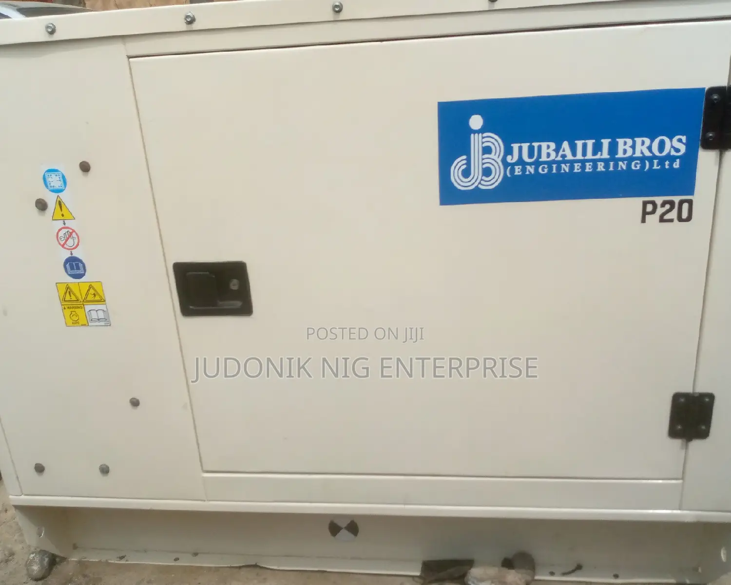 20kva 4-Cylinder Jubaili Generator