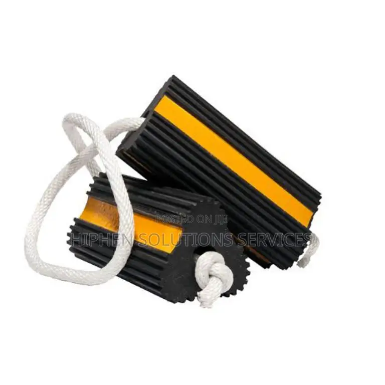 Heavy-duty Rubber Wheel Chocks