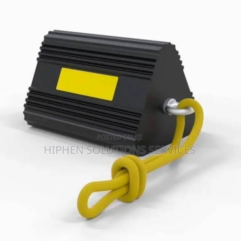 Rubber Wheel Chock With Rope Aircraft Plane