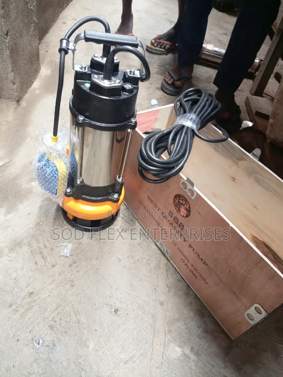 2hp Sea 100% Copper Sewage Pump
