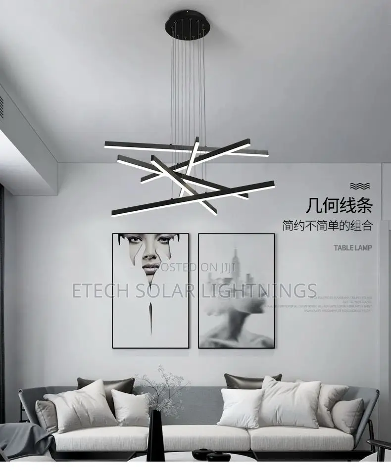 New Led Living Room Nordic Chandelier Light