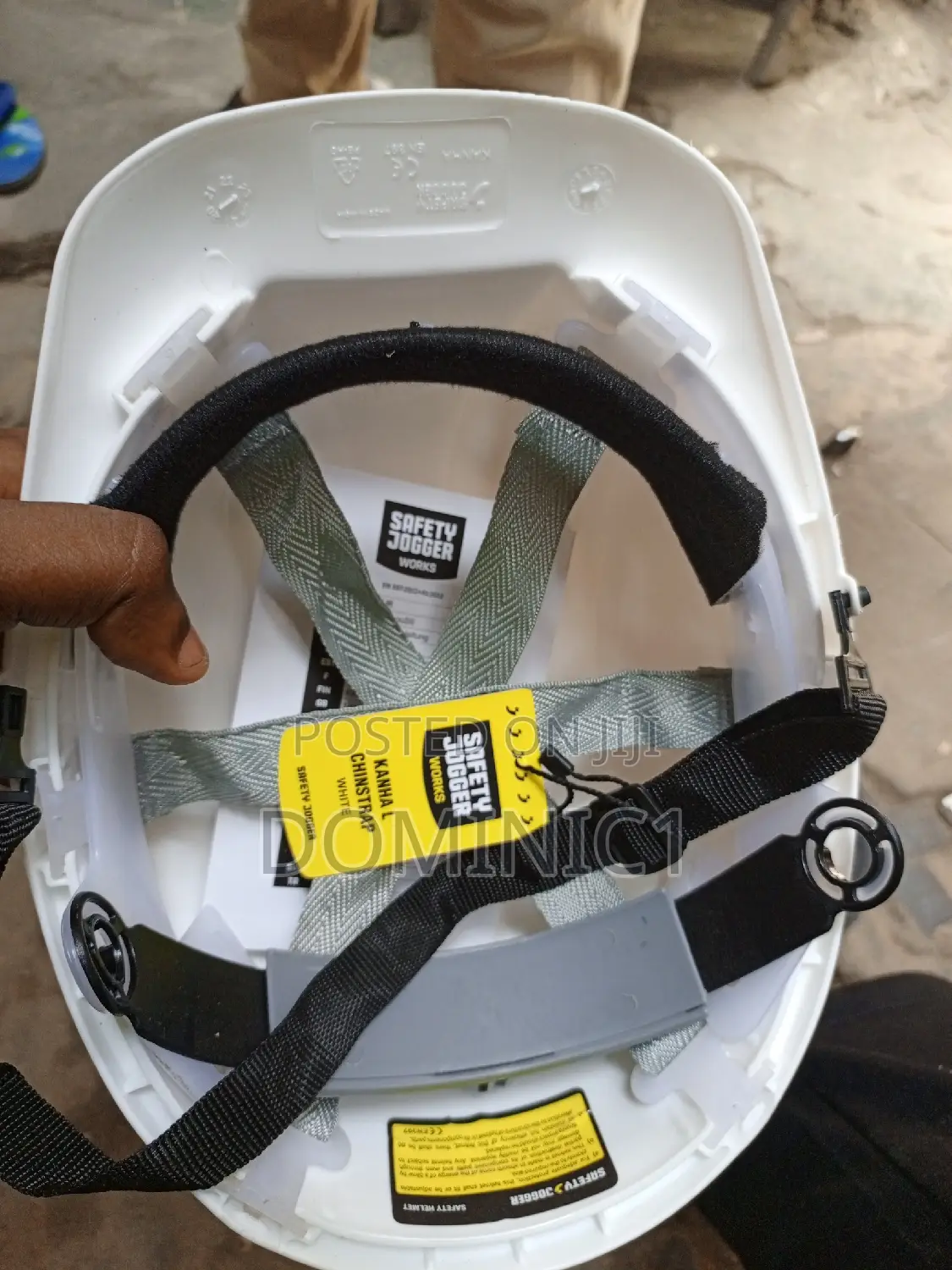 Safety Jagger Kanhal Chinstrap Helmet