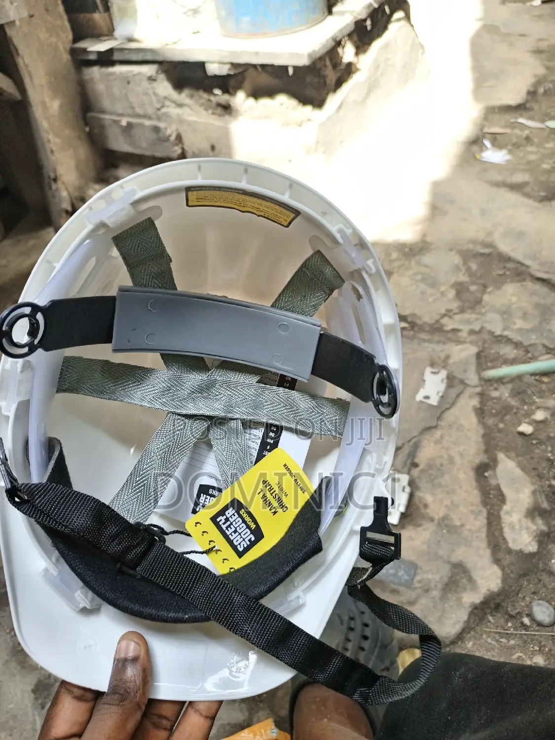 Safety Jagger Kanhal Chinstrap Helmet
