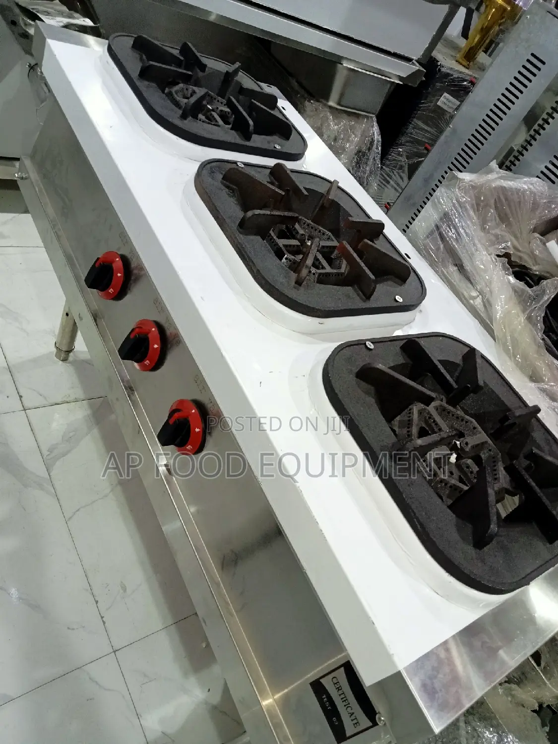 3burner Industrial Cooker Without Oven