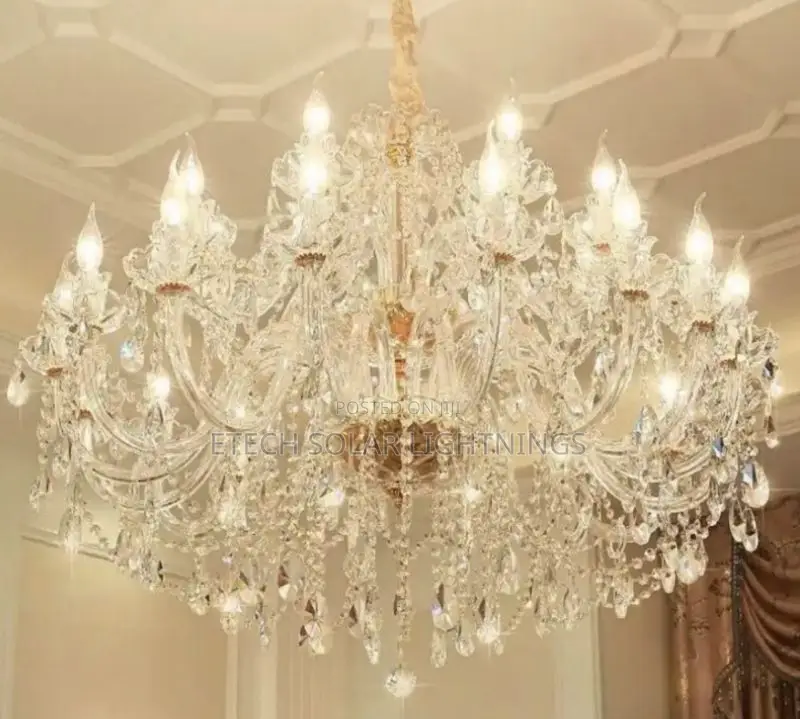 Luxury Crystal Chandelier Morden Hanging Living Room Light.