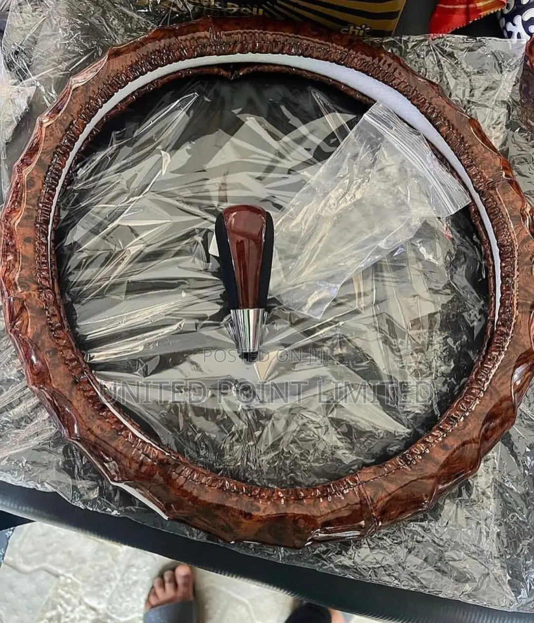 Formica Steering Cover With Gear Knob