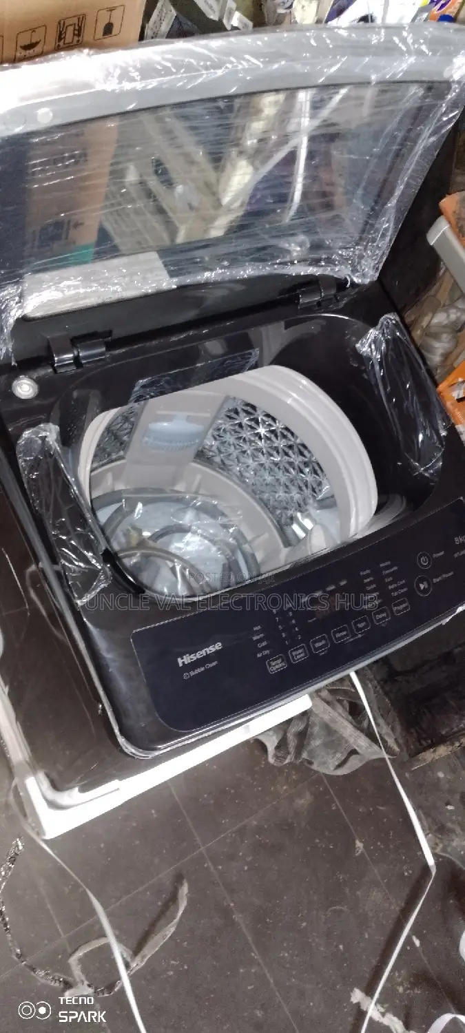 Hisense Automatic Top Loader Washing Machine
