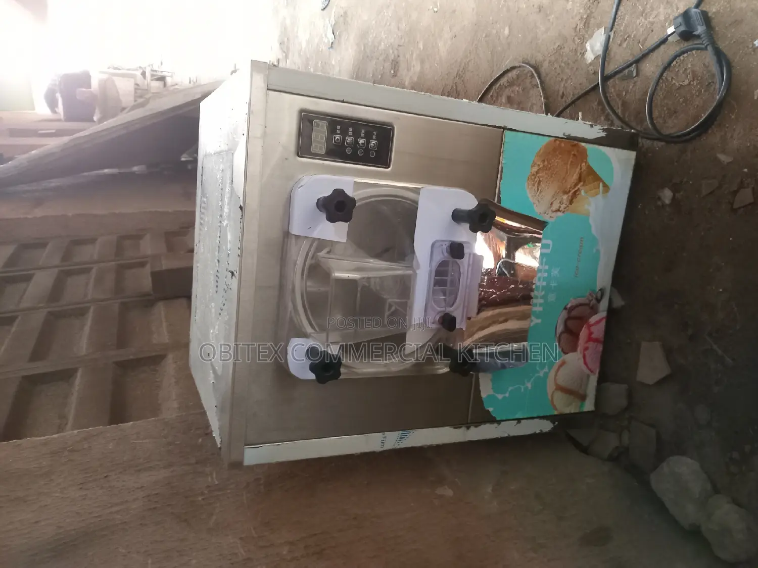 Industrial Table Top Batch / Hard Ice-Cream Machine for Sale