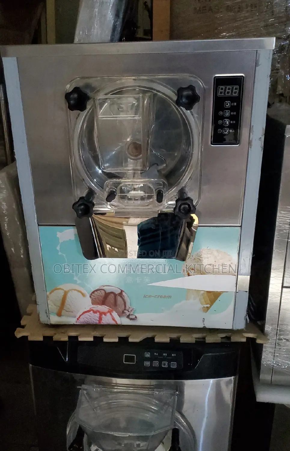 Industrial Table Top Batch Ice-Cream Machine Is Available