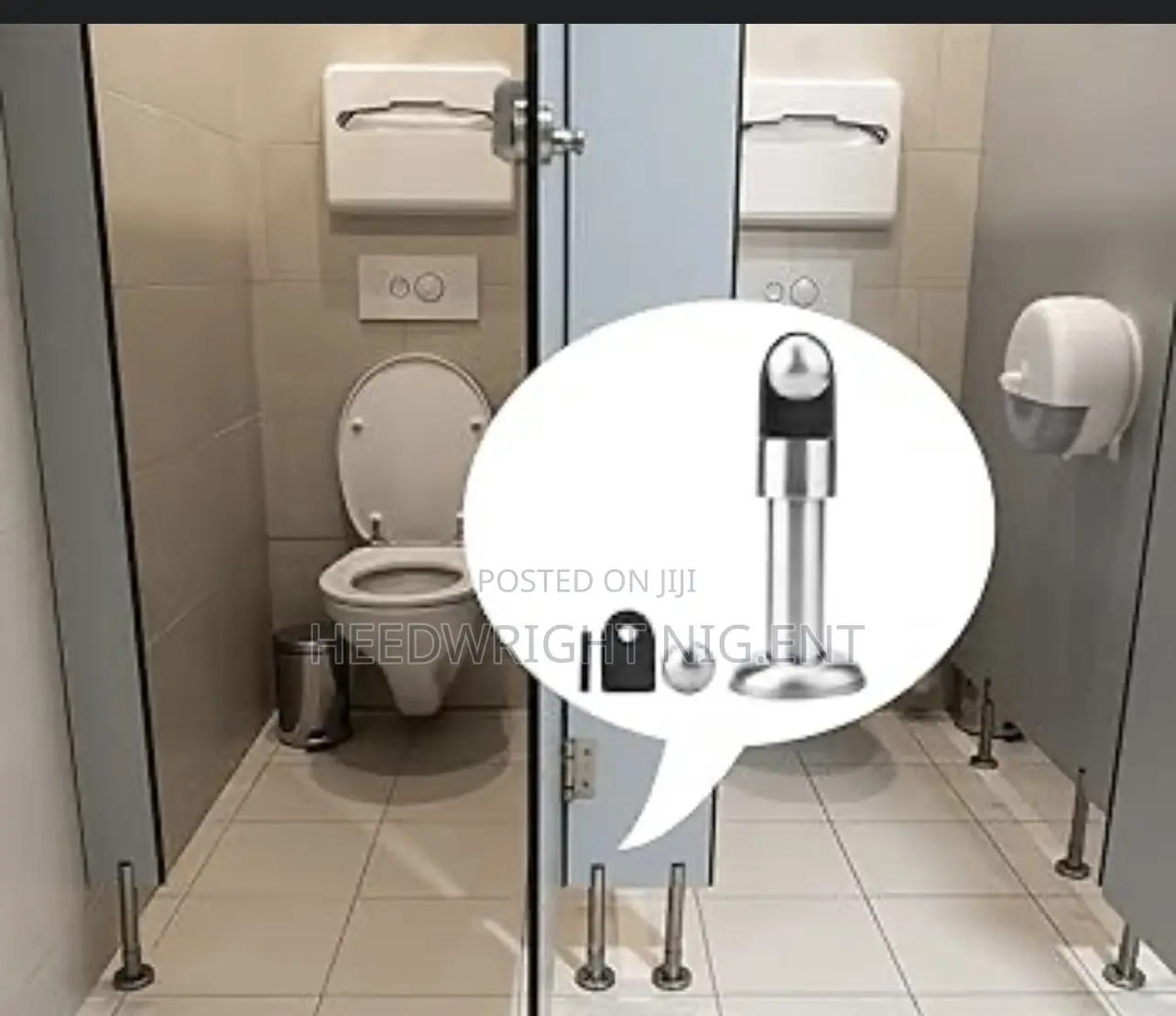 Cubicle Door Legs
