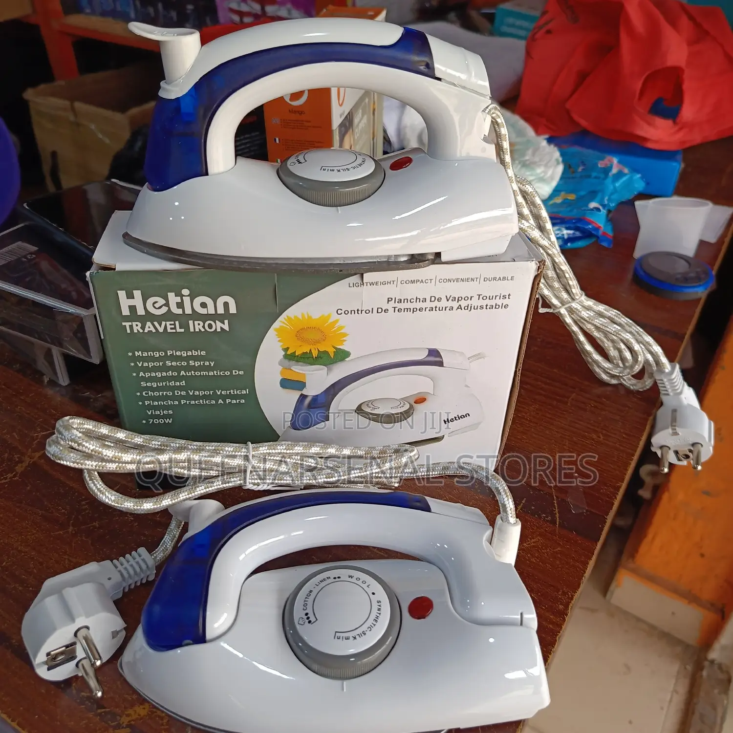 Foldable Travel Iron