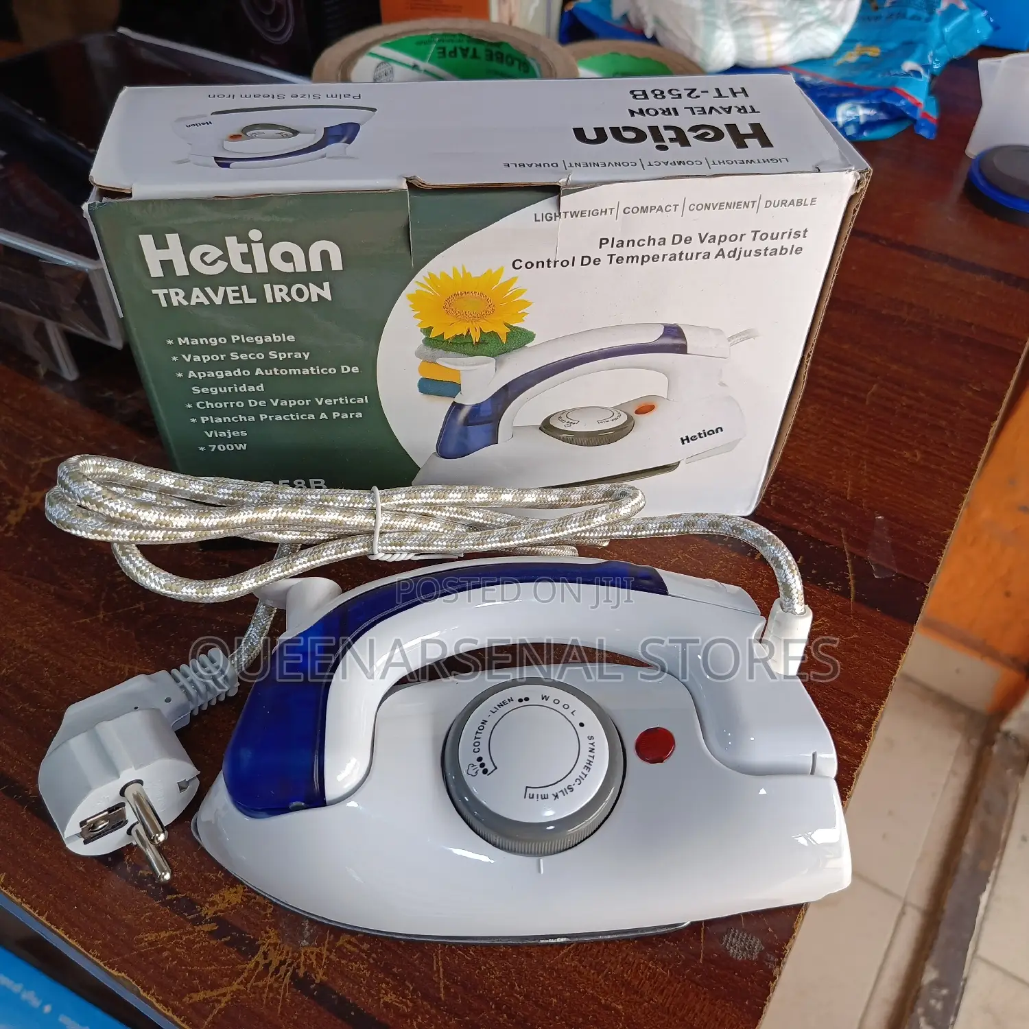 Foldable Travel Iron
