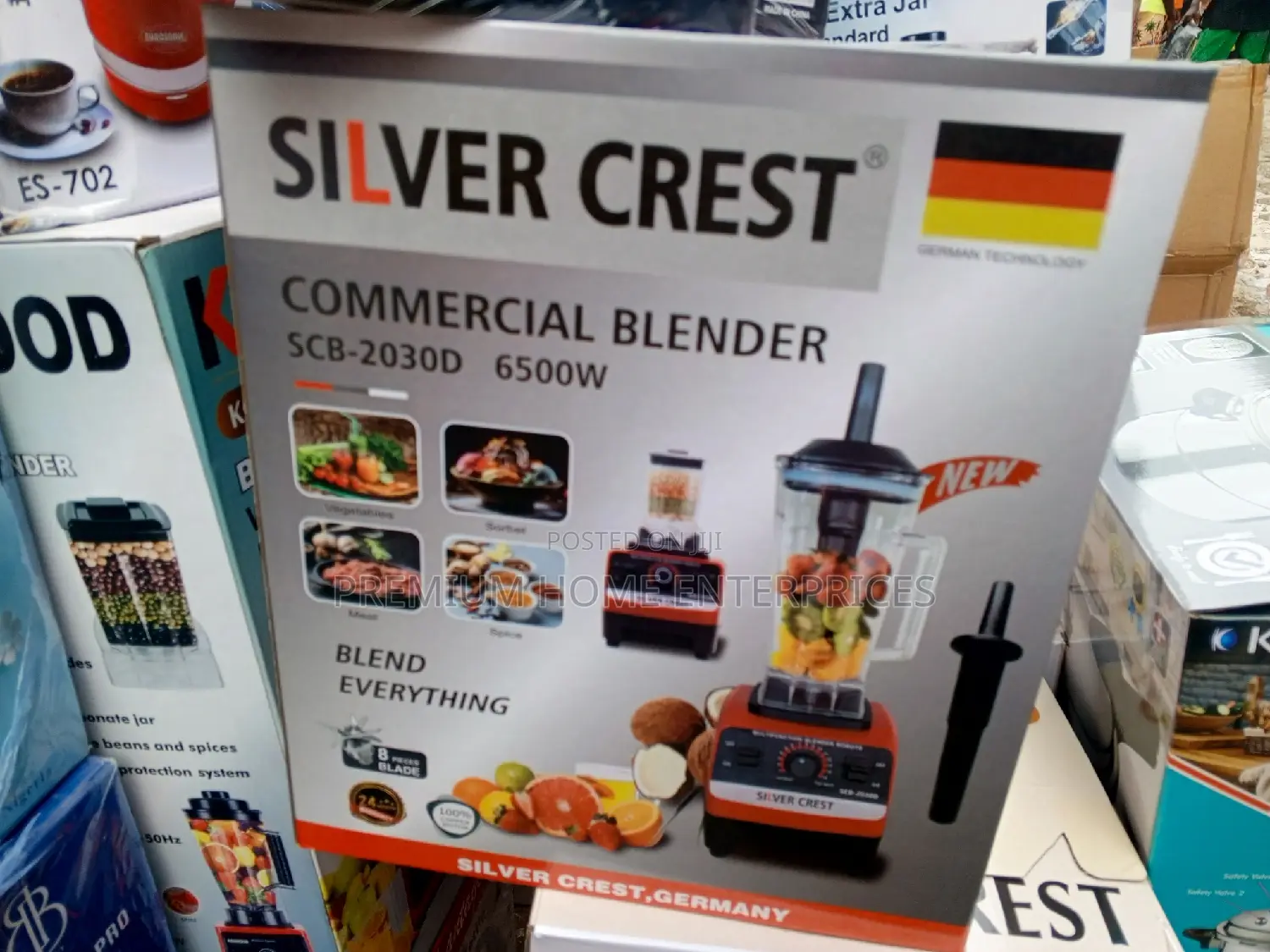 Silver Crest Commercial Blender 6500 Watts
