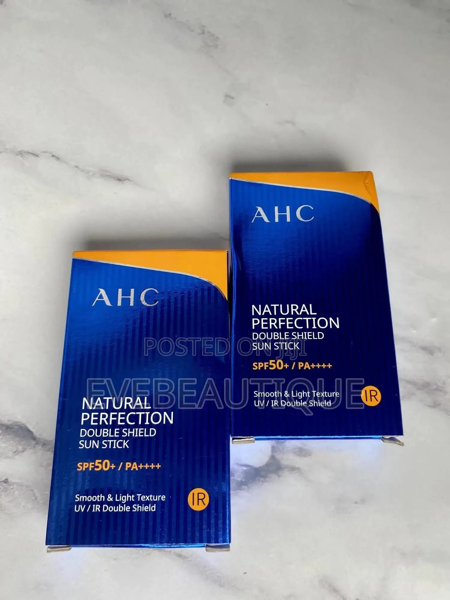 AHC Natural Perfection Double Shield Sun Stick SPF 50+ 22g