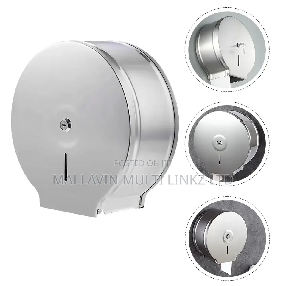 Stainless Steel Jumbo Tissue Dispenser