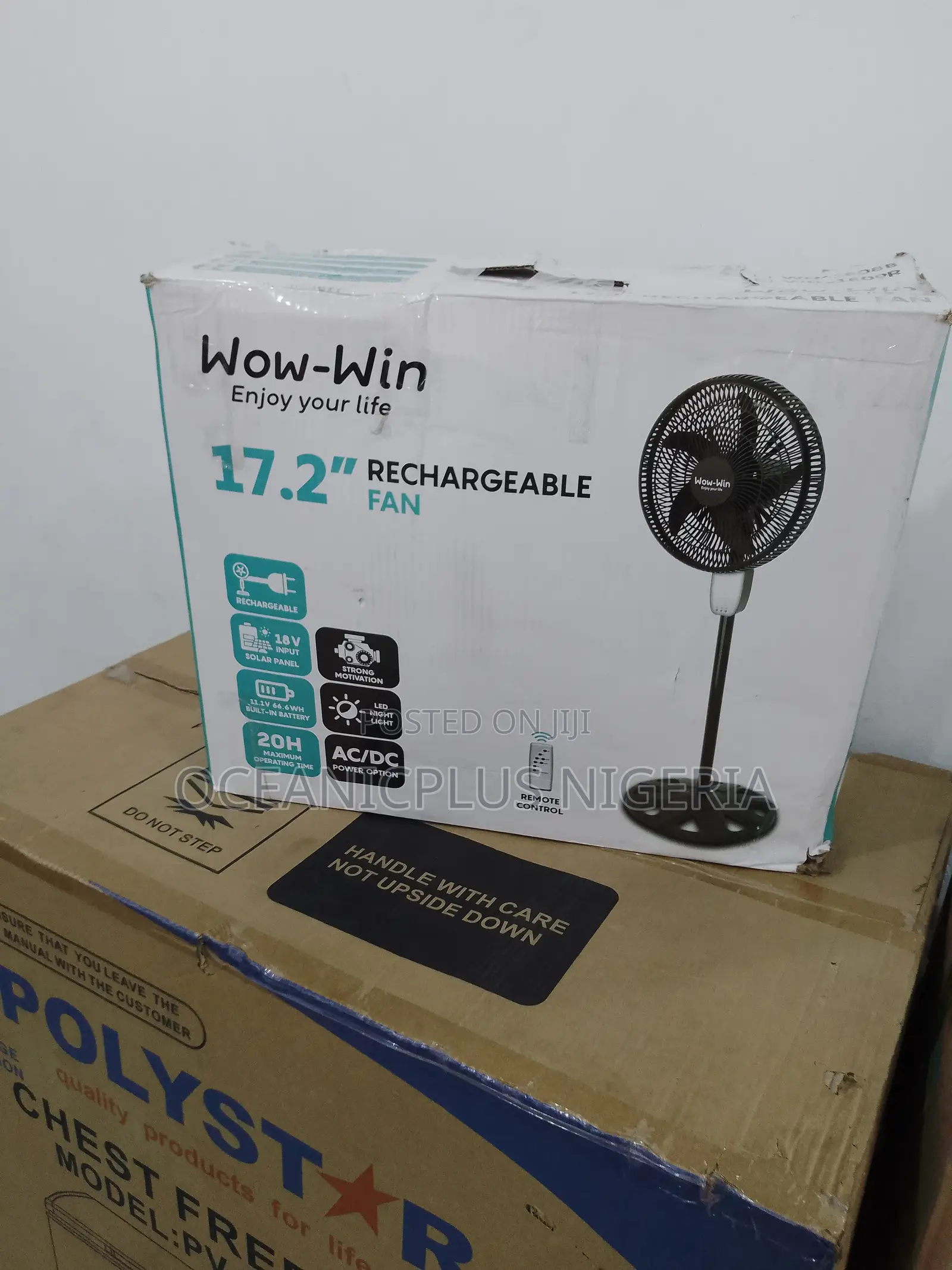 Top List Rechargeable Fan(WOW-Win)