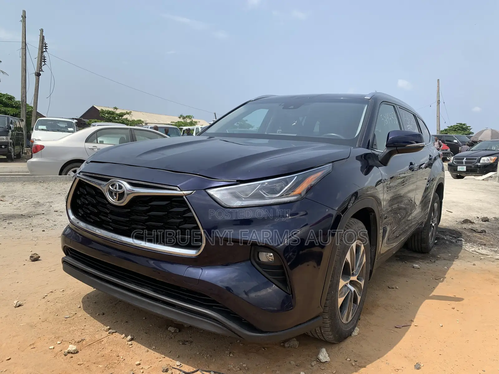 Toyota Highlander XLE 2021 Blue
