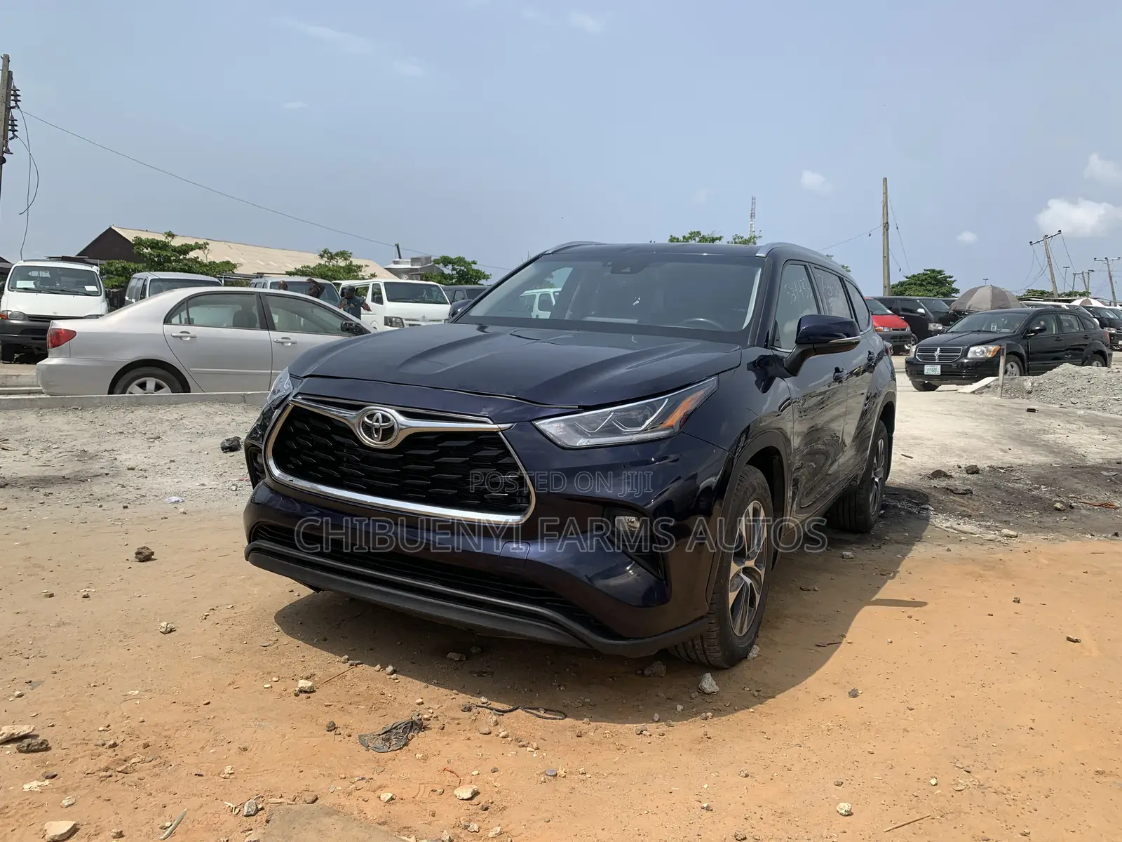 Toyota Highlander XLE 2021 Blue