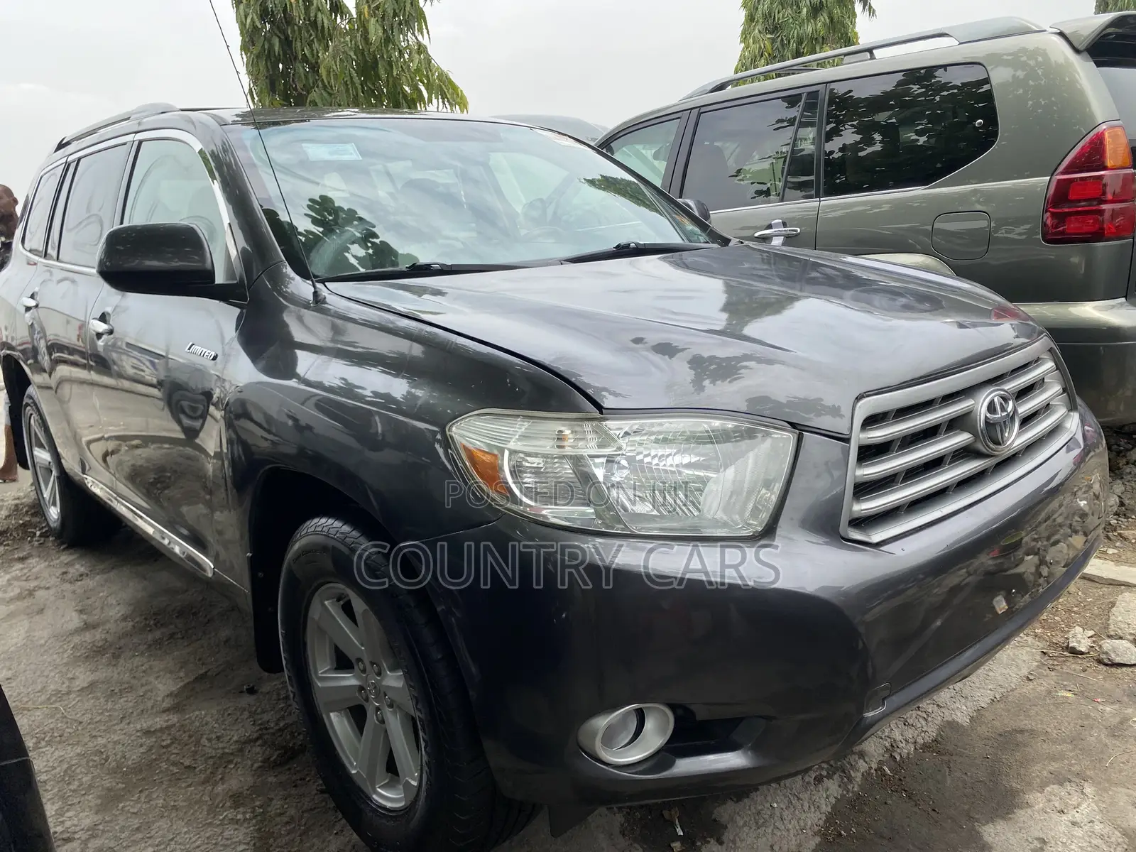 Toyota Highlander Limited 4x4 2009 Gray