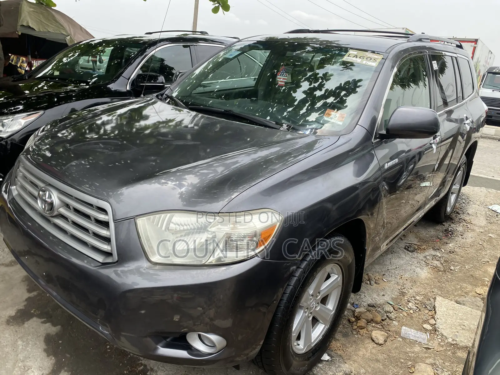 Toyota Highlander Limited 4x4 2009 Gray