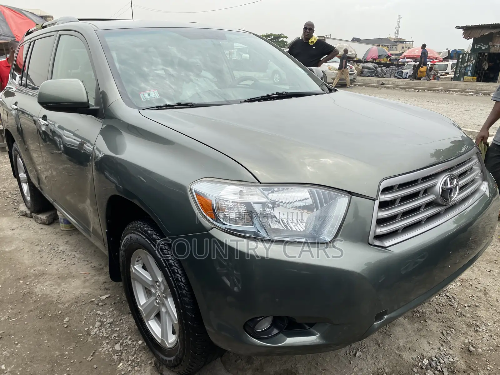 Toyota Highlander Limited 4x4 2008 Green