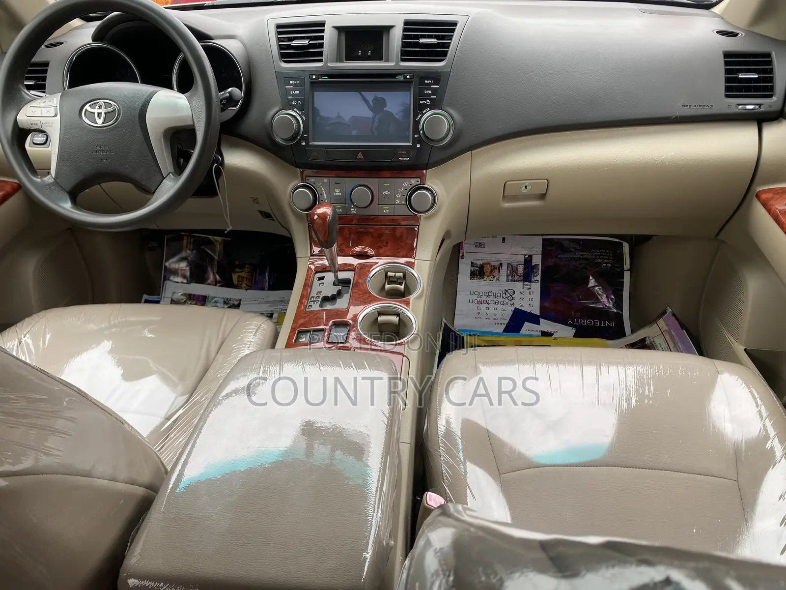 Toyota Highlander Limited 4x4 2008 Green