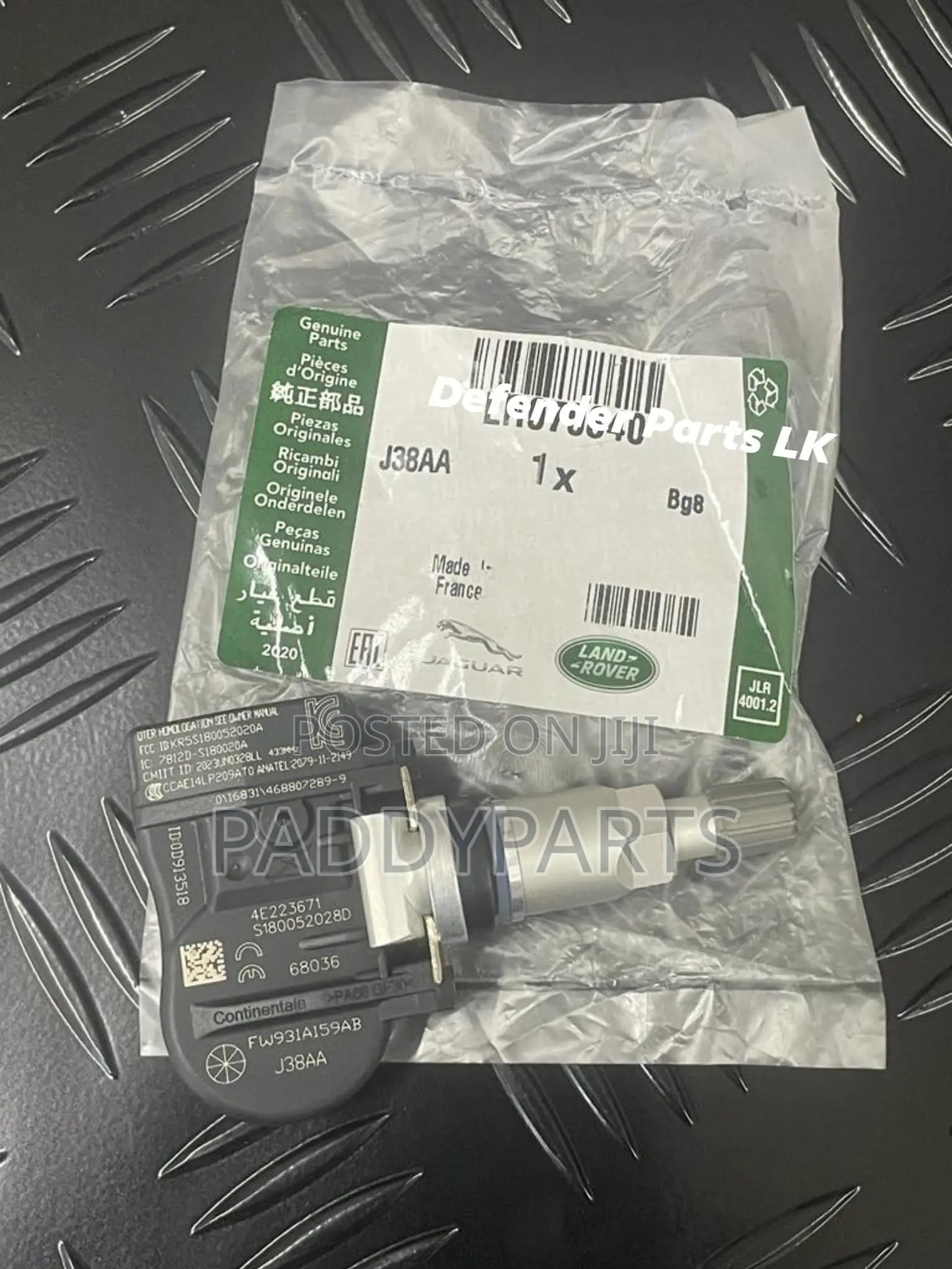 Land Rover Tire Pressure Monitoring Sensor