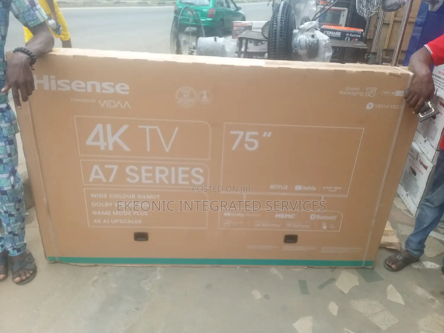 Hisense 75 Inches TV (A7 Series)