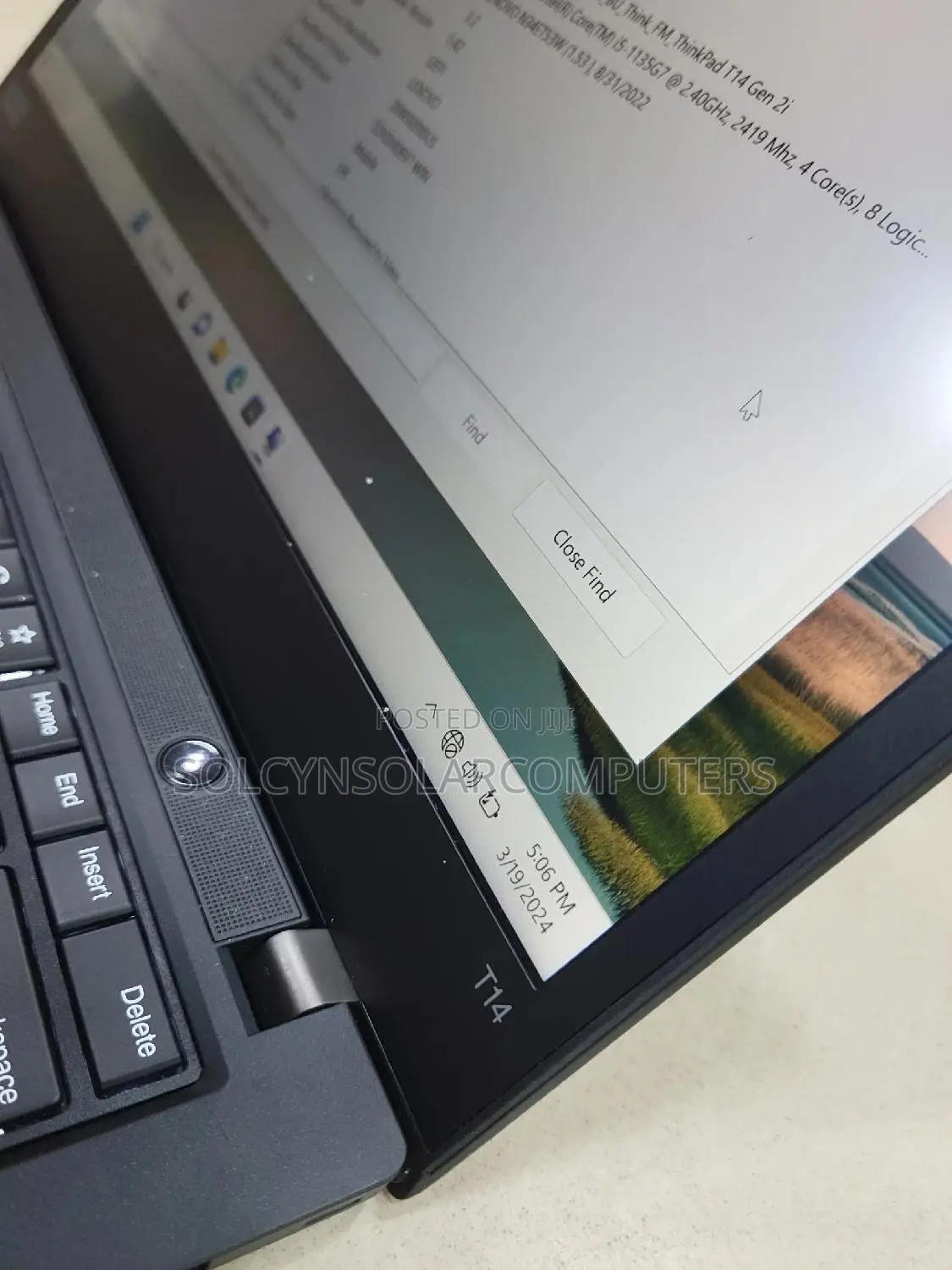 Laptop Lenovo ThinkPad T14 G2 16GB Intel Core I5 SSD 512GB