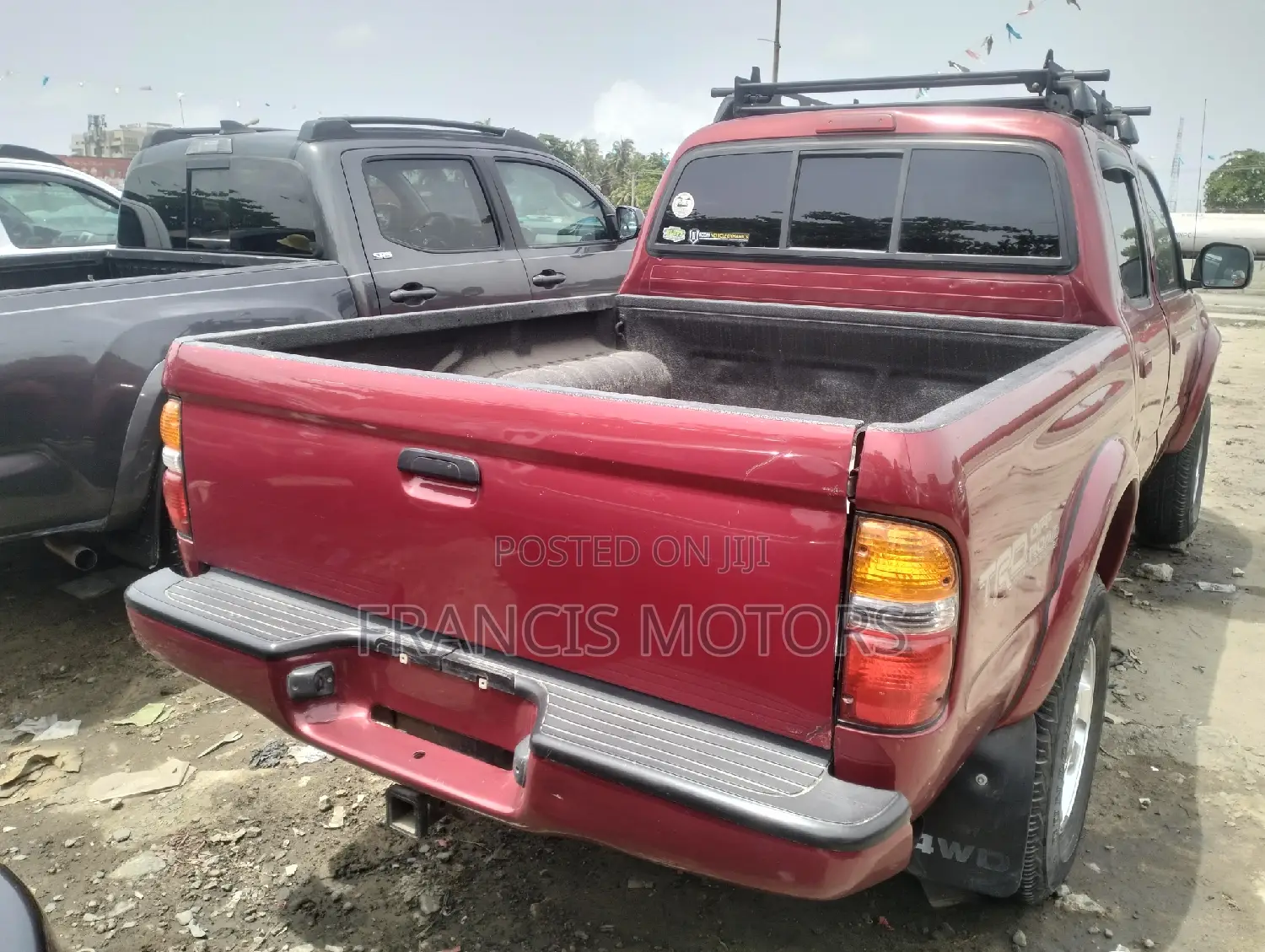 Toyota Tacoma Double Cab V6 4WD 2004 Red