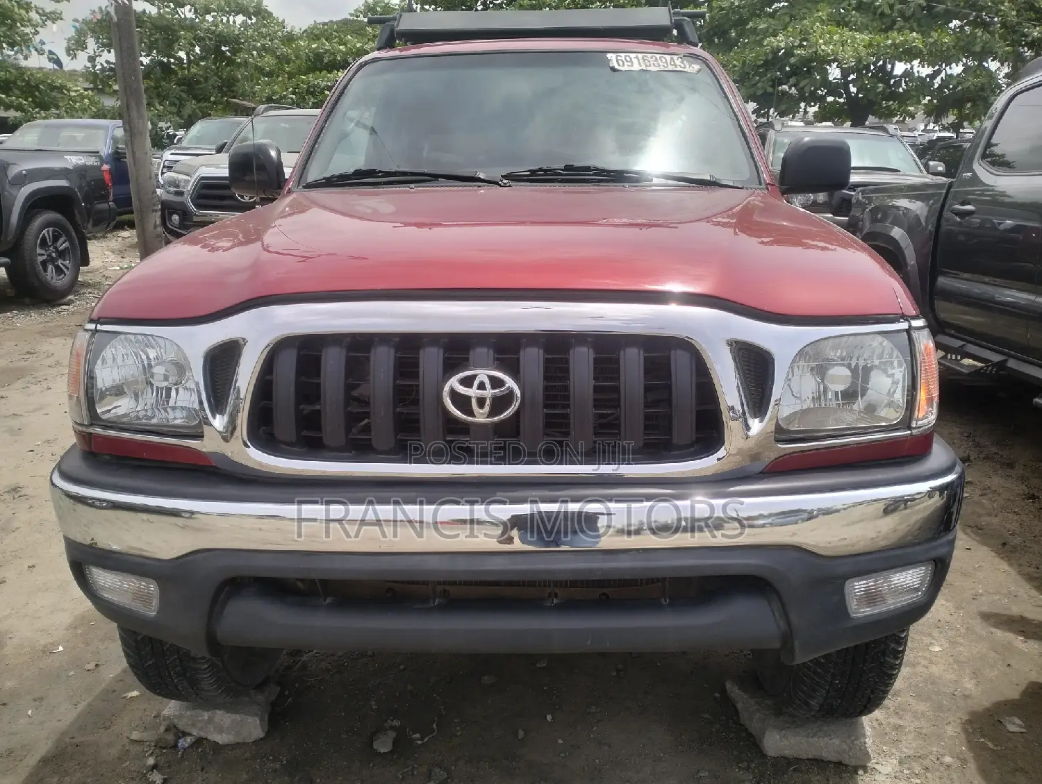 Toyota Tacoma Double Cab V6 4WD 2004 Red