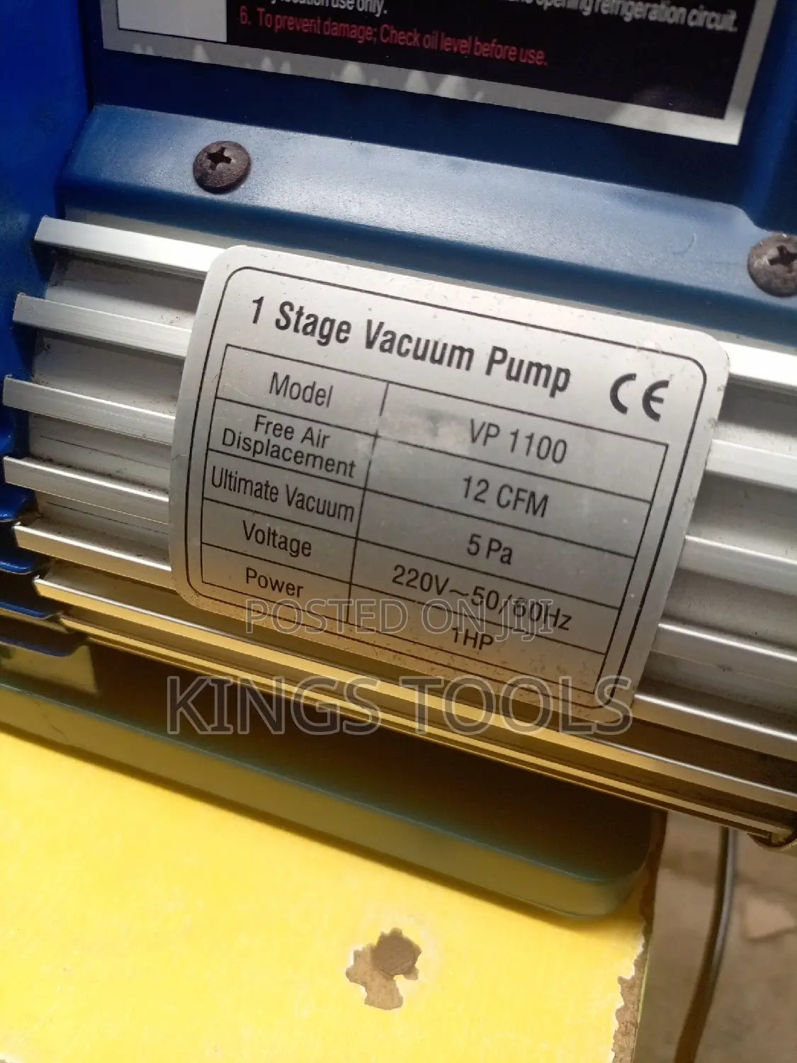 Vacuum Pump (1stage)