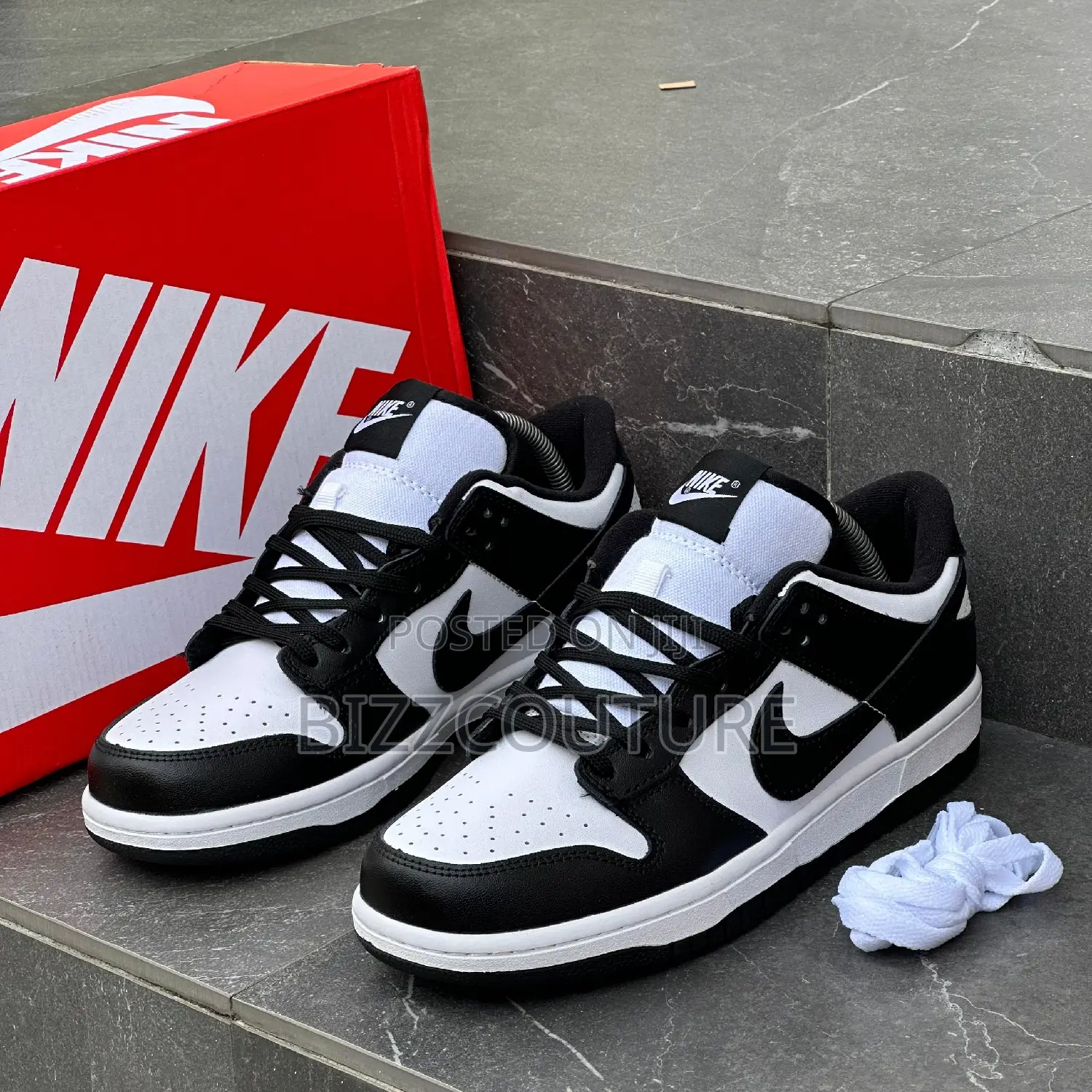 Original NIKE SB DUNK Low Panda Sneakers Available in Store
