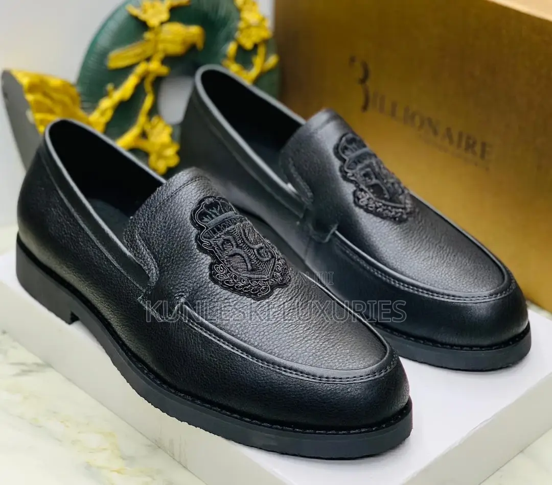 Original Billionaire Men Leather Loafers Shoes