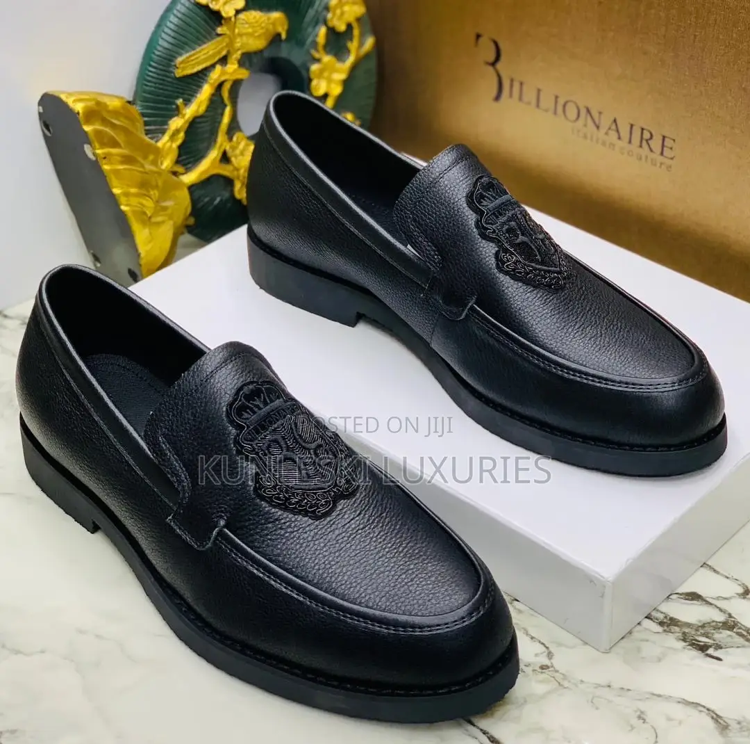 Original Billionaire Men Leather Loafers Shoes