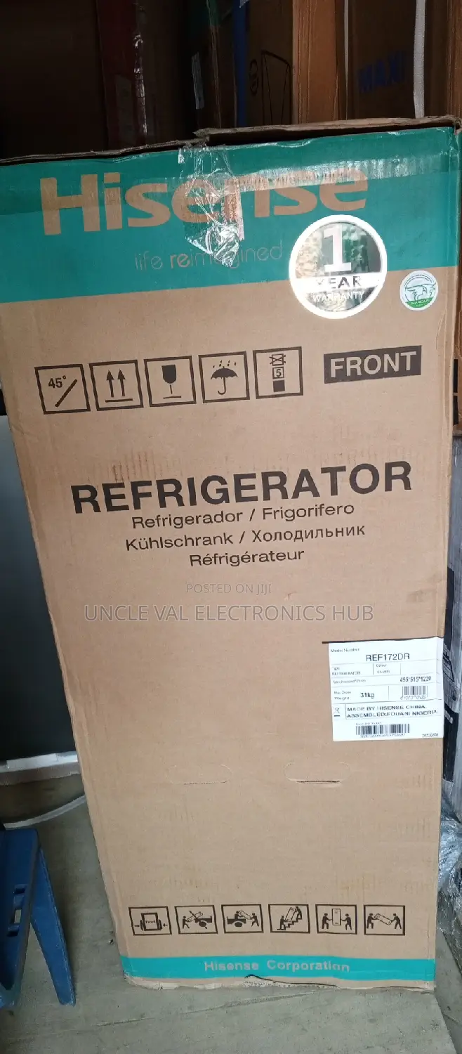 Hisense Double Door Fridge 172dr