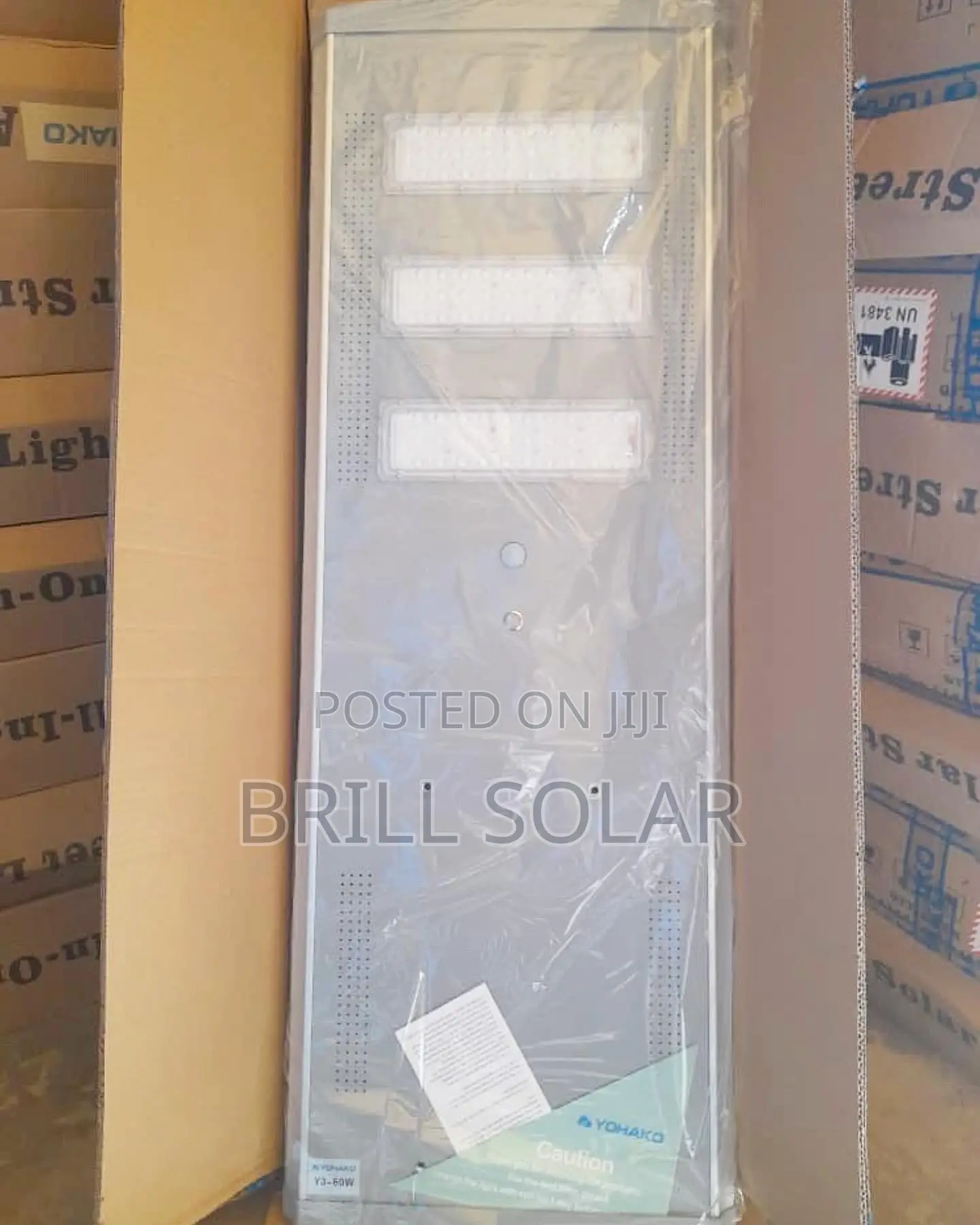 Y3-60w Yohako All-in-One Solar Street Light