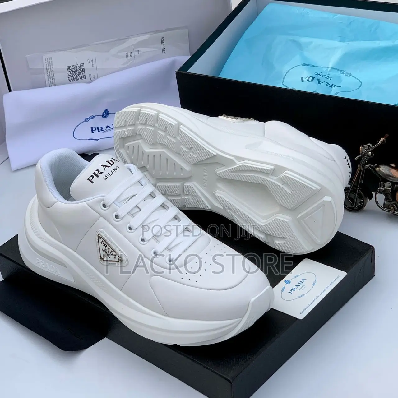 Original Prada Milano Luxury Sneakers