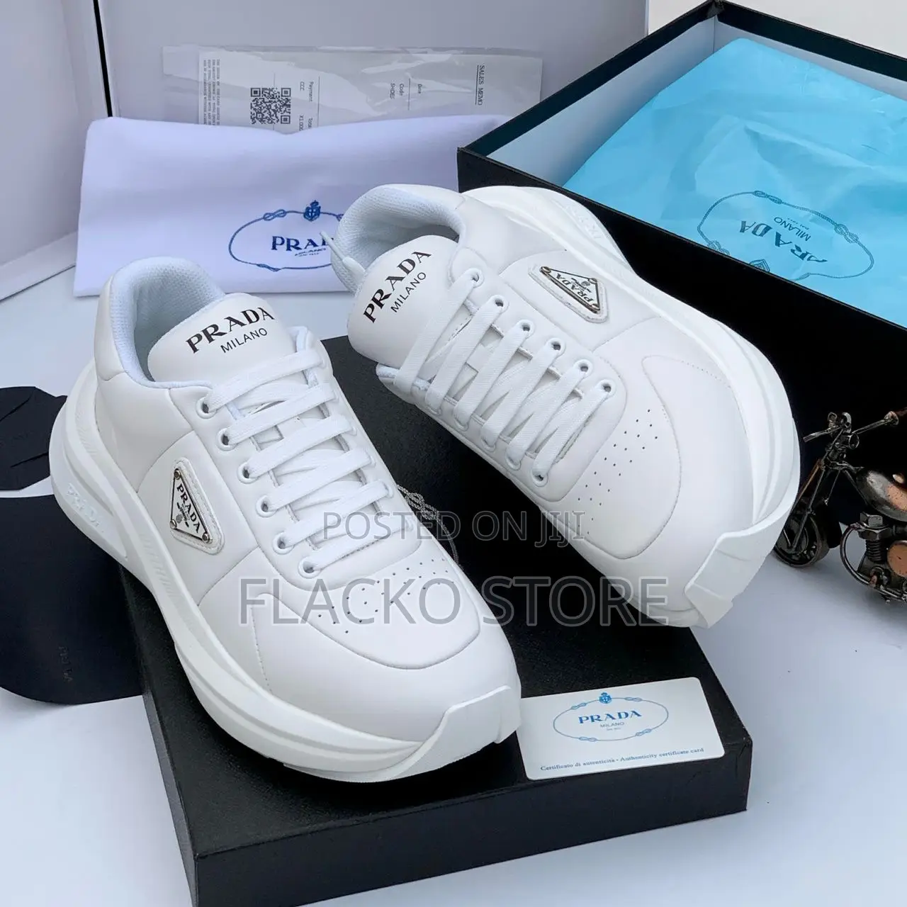 Original Prada Milano Luxury Sneakers