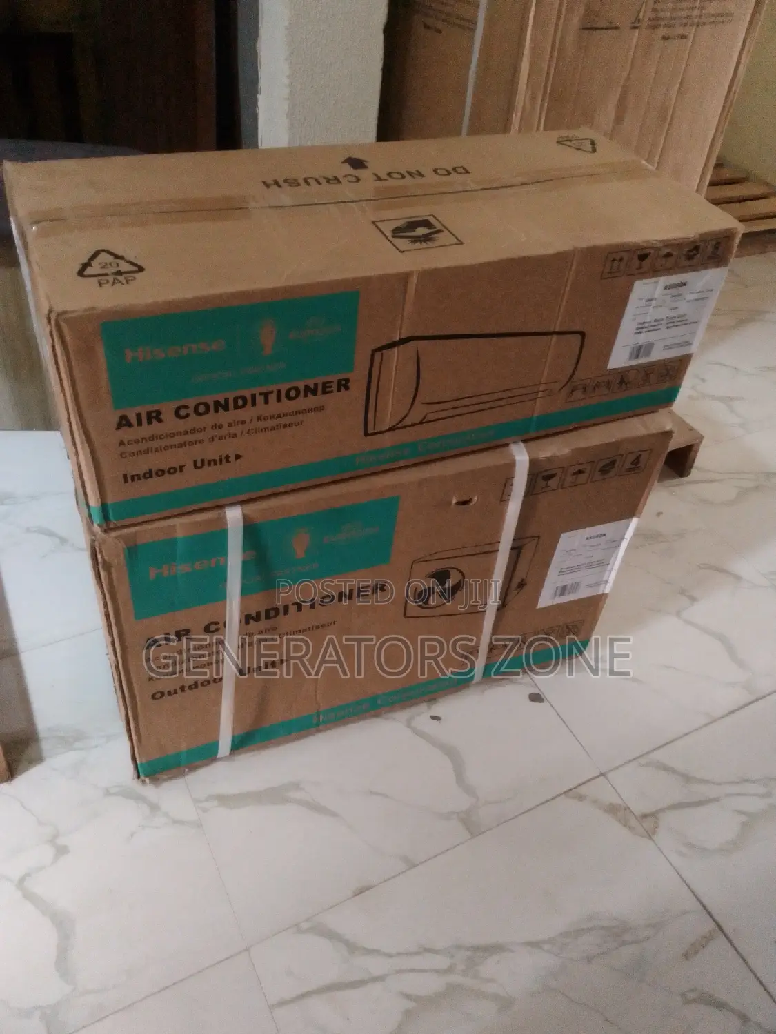 Super Cooling (White 1hp Inverter Hisense Ac(Remote Control)