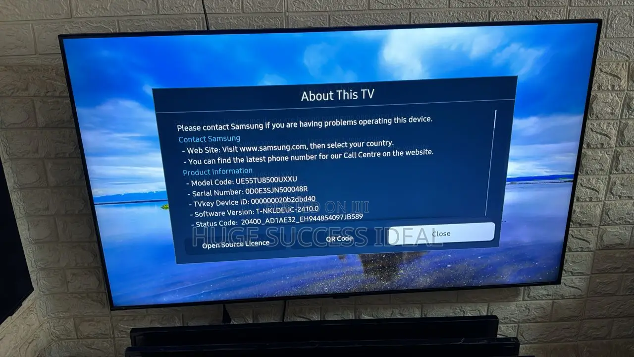 SAMSUNG 55" Smart Ultra HD HDR LED TV With Bixby, Alexa