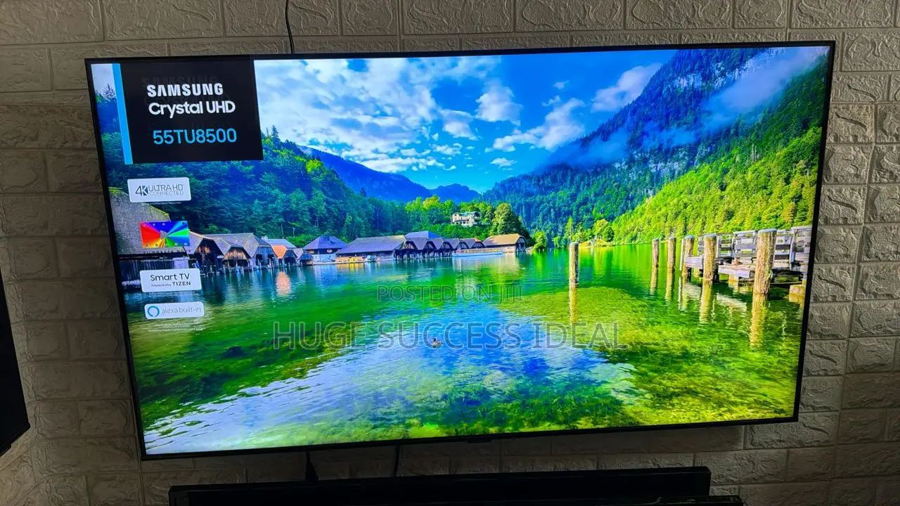 SAMSUNG 55" Smart Ultra HD HDR LED TV With Bixby, Alexa