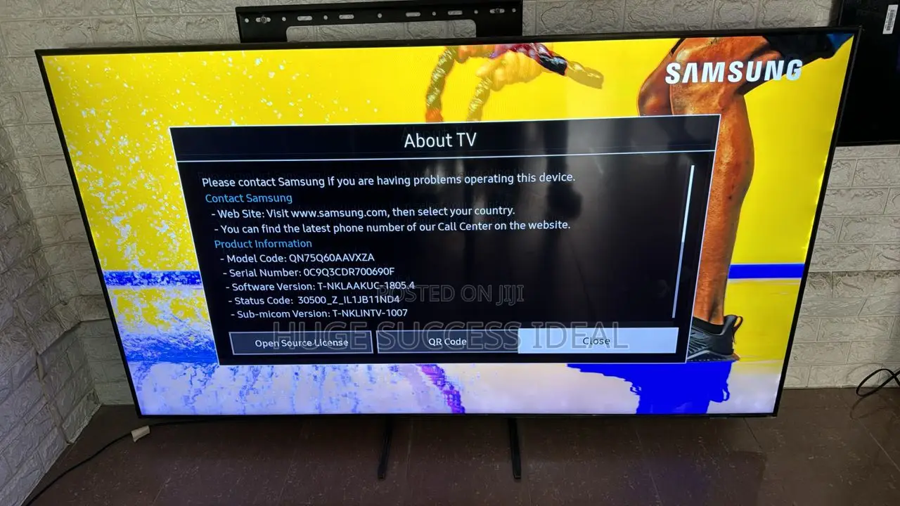 Samsung 75 Inch Qled Q60A Quantum HDR Dual LED Smart TV